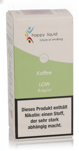 Happy Liquid Kaffee Low 6mg Liquid
