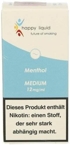 Happy Liquid Menthol Medium 12mg Liquid