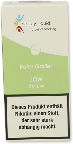 Happy Liquid Roter Gallier Low 6mg Liquid