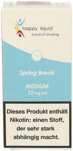 Happy Liquid Spring Break Medium 12mg Liquid