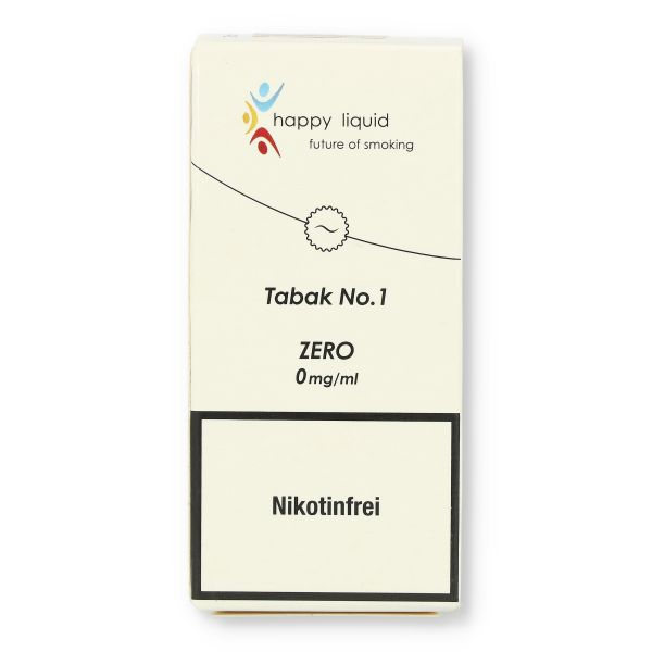 Happy Liquid Tabak No. 1 0mg Liquid