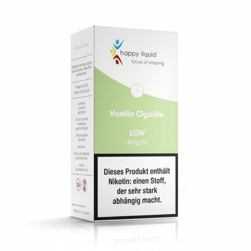 Happy Liquid Vanilla Zigarillo Low 6mg Liquid