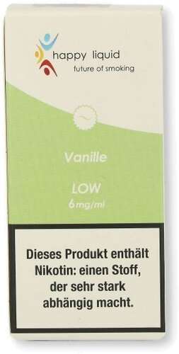 Happy Liquid Vanille Low 6mg Liquid