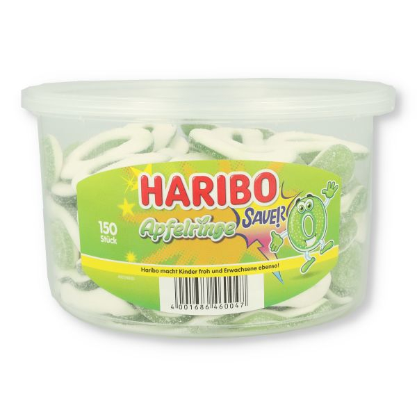 Haribo Apfelringe Sauer 150 Stk.
