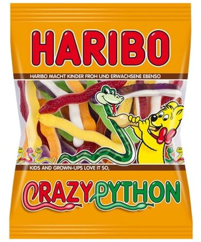 Haribo Crazy Python 175g Beutel  Haribo Crazy Python 175g Beutel
