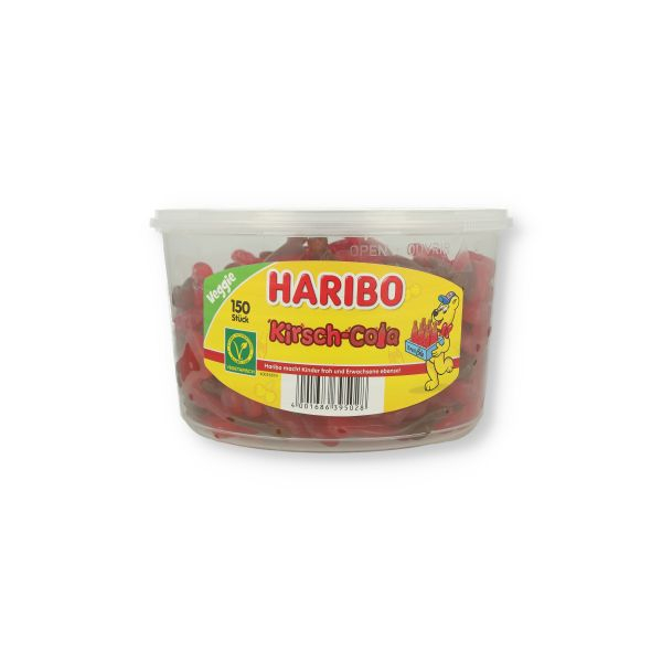 Haribo Kirsch-Cola Dose 150 Stück