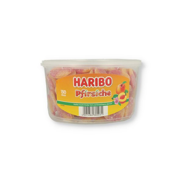 Haribo Pfirsiche Dose 150 Stück