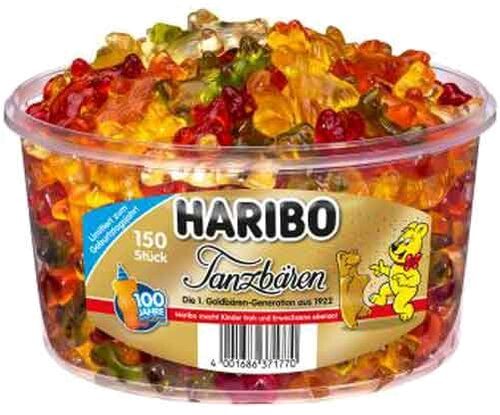 Haribo Tanzbären 150Stk. Dose