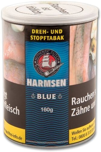 Harmsen Tabak Blau Halfzware 150g Dose Zigarettentabak