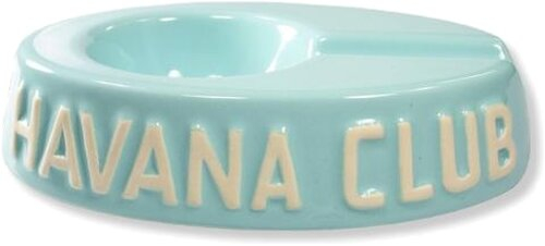 Havana Club Zigarrenaschenbecher Egoista Lightblue Keramik Havana Club Zigarrenaschenbecher Egoista Lightblue Keramik
