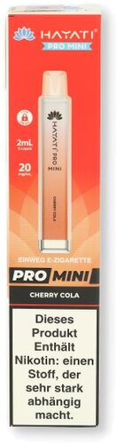Hayati Pro Mini Einweg E-Zigarette Cherry Cola 20mg/ml