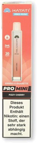 Hayati Pro Mini Einweg E-Zigarette Fizzy Cherry 20mg/ml