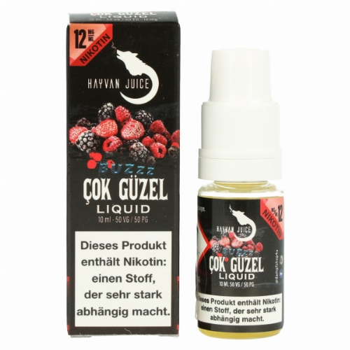 Hayvan Juice Cok Güzel Liquid 12mg 10ml Hayvan Juice Cok Güzel Liquid 12mg 10ml