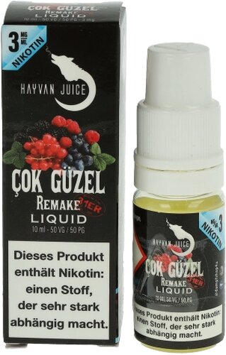 Hayvan Juice Cok Güzel Remake 31er Liquid 3mg 10ml Hayvan Juice Cok Güzel Remake 31er Liquid 3mg 10ml