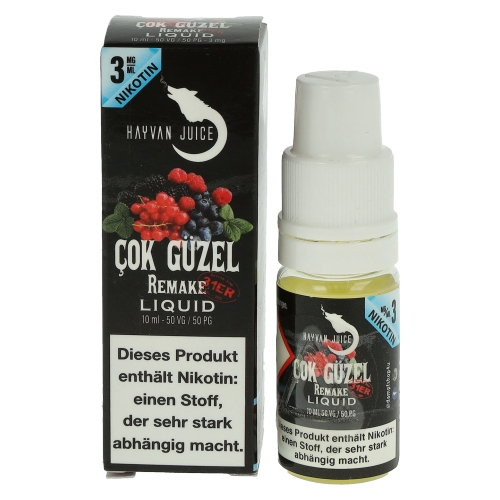 Hayvan Juice Cok Güzel Remake 31er Liquid 3mg 10ml Hayvan Juice Cok Güzel Remake 31er Liquid 3mg 10ml