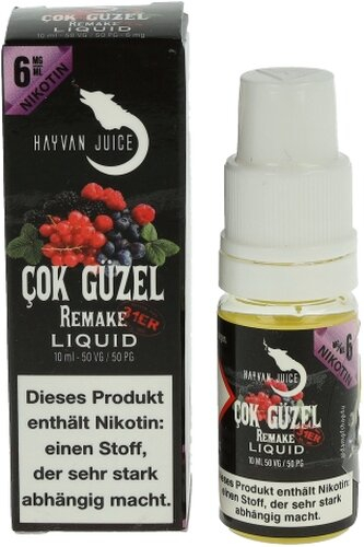 Hayvan Juice Cok Güzel Remake 31er Liquid 6mg 10ml Hayvan Juice Cok Güzel Remake 31er Liquid 6mg 10ml