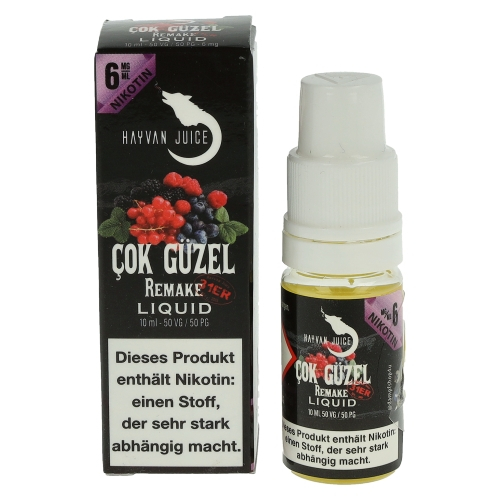 Hayvan Juice Cok Güzel Remake 31er Liquid 6mg 10ml Hayvan Juice Cok Güzel Remake 31er Liquid 6mg 10ml