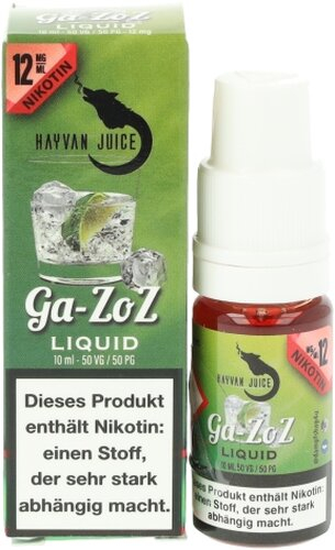 Hayvan Juice Ga-zoz Liquid 12mg 10ml