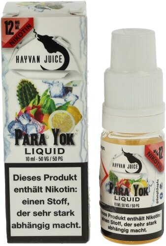 Hayvan Juice Para Yok Liquid 12mg 10ml Hayvan Juice Para Yok Liquid 12mg 10ml