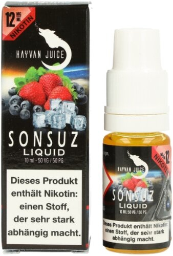 Hayvan Juice Sonsuz Liquid 12mg 10ml Hayvan Juice Sonsuz Liquid 12mg 10ml
