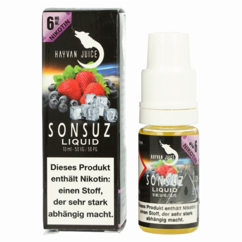 Hayvan Juice Sonsuz Liquid 6mg 10ml Hayvan Juice Sonsuz Liquid 6mg 10ml