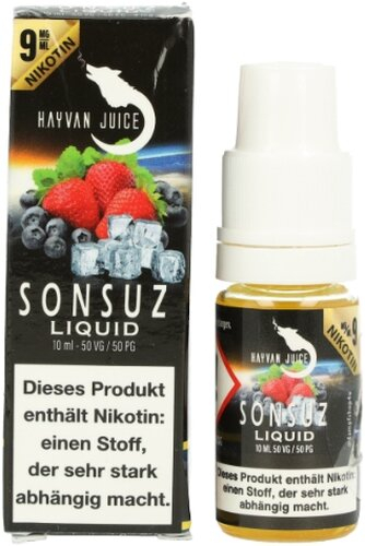 Hayvan Juice Sonsuz Liquid 9mg 10ml