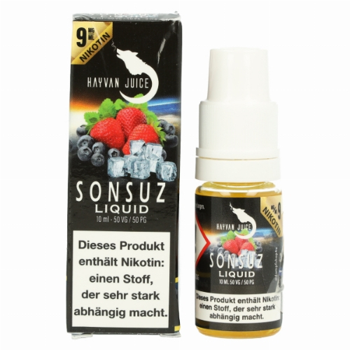 Hayvan Juice Sonsuz Liquid 9mg 10ml Hayvan Juice Sonsuz Liquid 9mg 10ml