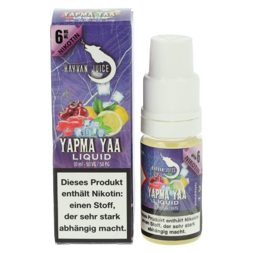 Hayvan Juice Yapma Yaa Liquid 6mg 10ml Hayvan Juice Yapma Yaa Liquid 6mg 10ml