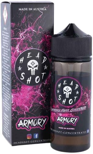 Headshot Aroma Armory 19,8 ml Kaugummi mit Minze Headshot Aroma Armory 19,8 ml Kaugummi mit Minze