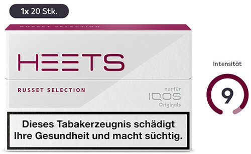 Heets Russet Selection Tobacco Sticks für IQOS 1 x 20 Stück
