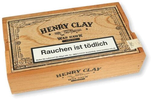 Henry Clay War Hawk Corona Zigarren 25 Stk. Henry Clay War Hawk Corona Zigarren 25 Stk.