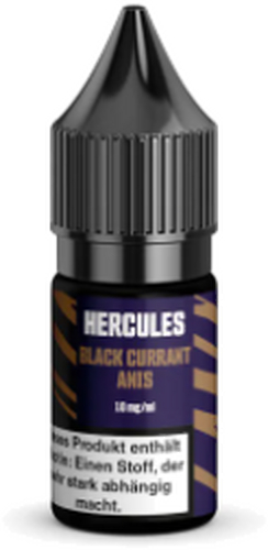Hercules Black Currant Anis 10 mg/ml  Nikotinsalz