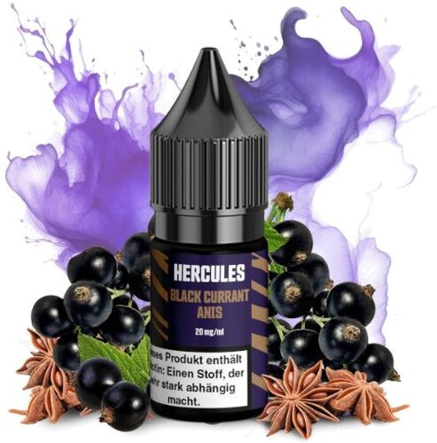 Hercules Black Currant Anis 20 mg/ml  Nikotinsalz