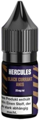 Hercules Black Currant Anis 20 mg/ml  Nikotinsalz