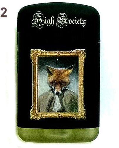 High Society Black No.2 mit Fuchs im Anzug High Society Black No.2 mit Fuchs im Anzug