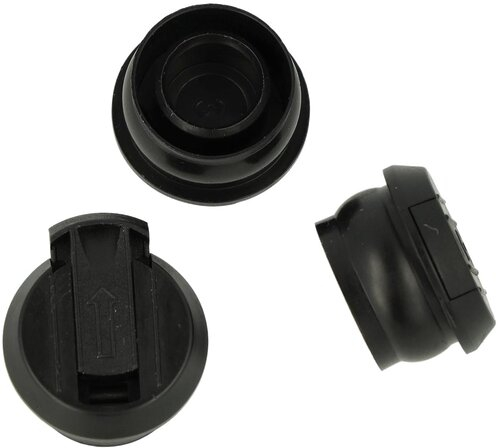 HiPipe Ersatz-Verschlusskappe für HiPipe Joint Tubes schwarz