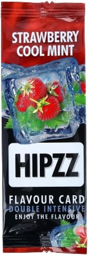 Hipzz Strawberry Cool Mint Flavour Card