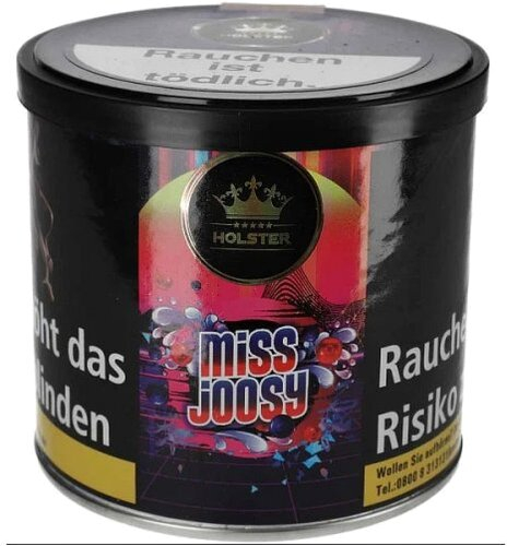 Holster Miss Joosy 200g Shisha Tabak Holster Miss Joosy 200g Shisha Tabak