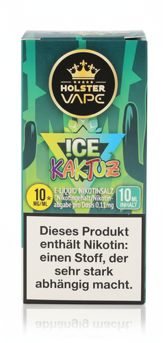 Holster Vape !ce Kaktuz Nikotinsalz Liquid 10mg 10ml