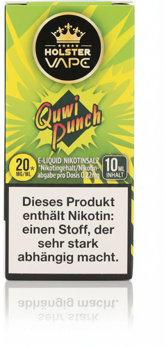 Holster Vape Quwi Punch Nikotinsalz Liquid 20mg 10ml