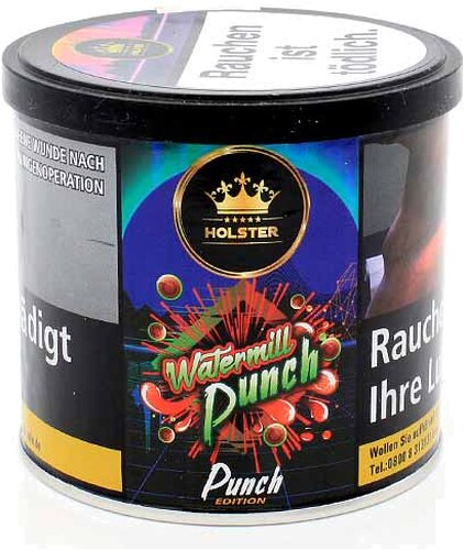 HOLSTER Watermill Punch Shisha Tabak (Wassermelone) HOLSTER Watermill Punch Shisha Tabak (Wassermelone)