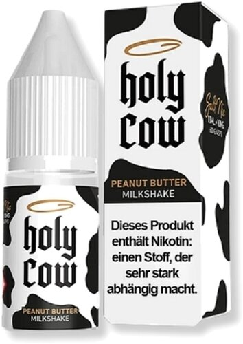 Holy Cow Nikotinsalz Liquid Peanut Butter Milkshake 10ml 20mg