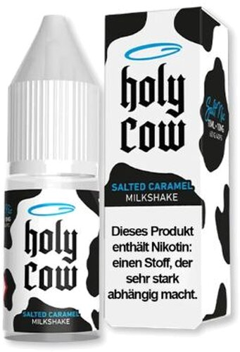Holy Cow Nikotinsalz Liquid Salted Caramel Milkshake 10ml 20mg