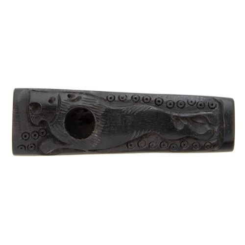 Holzpfeife Lion Carved Schwarz Holzpfeife Lion Carved Schwarz