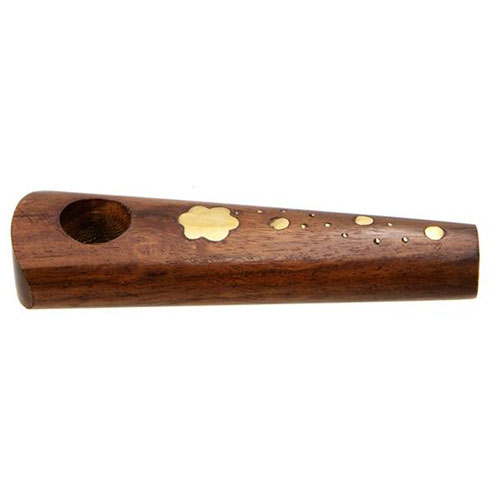 Holzpfeife Star Drip Braun Holzpfeife Star Drip Braun