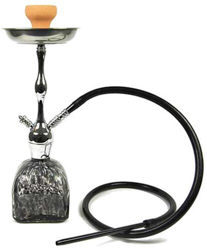 Hookah Shisha Mamor Verschraubbar anthrazit chrom, 1 Schlauch Hookah Shisha Mamor Verschraubbar anthrazit chrom, 1 Schlauch