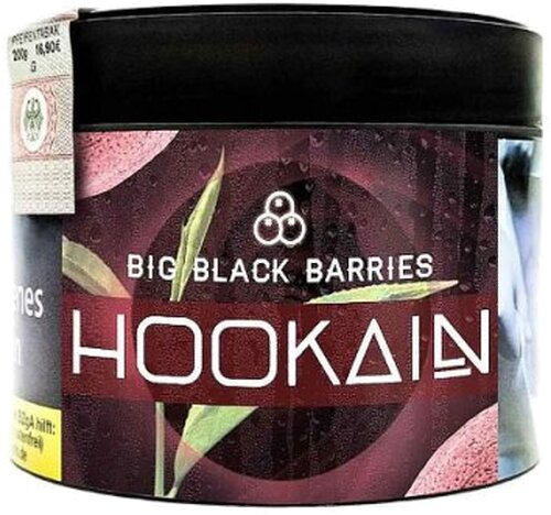 Hookain Big Black Barries 200g Shisha Tabak Hookain Big Black Barries 200g Shisha Tabak