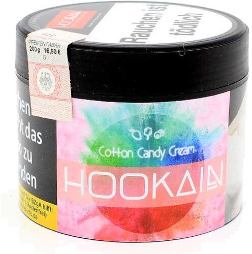 HOOKAIN Cotton Candy Cream Shisha Tabak HOOKAIN Cotton Candy Cream Shisha Tabak