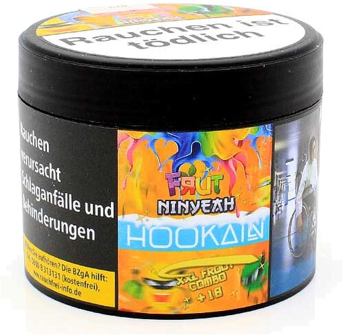 HOOKAIN Frut Ninyeah Shisha Tabak (Früchtemix) HOOKAIN Frut Ninyeah Shisha Tabak (Früchtemix)