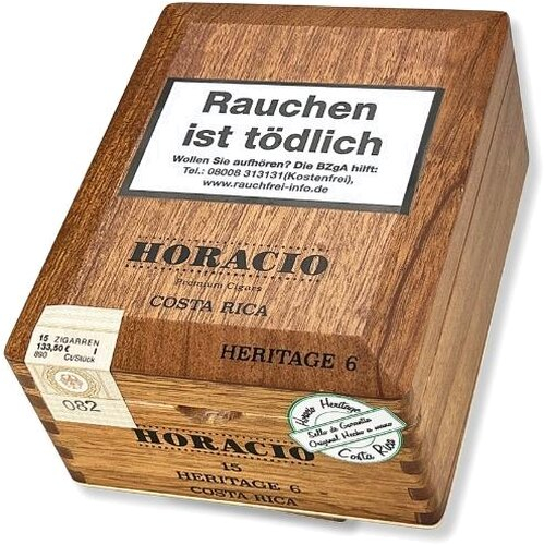 Horacio Heritage 6 Zigarren 15 Stück Horacio Heritage 6 Zigarren 15 Stück